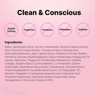 Peptide Collagen Hydrogel Eye Patch